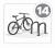 14 bike racks