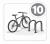 10 bike racks