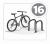 16 bike racks