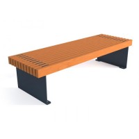 Benches without backrest