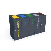 5 modulių rūšiavimo dėžės