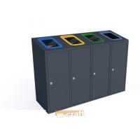 4 modulių rūšiavimo dėžės