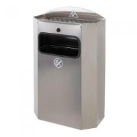 Wall-mounted bins