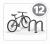 12 bike racks