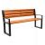 Metal benches and tables