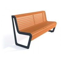Benches with backrest