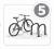 5 bike racks