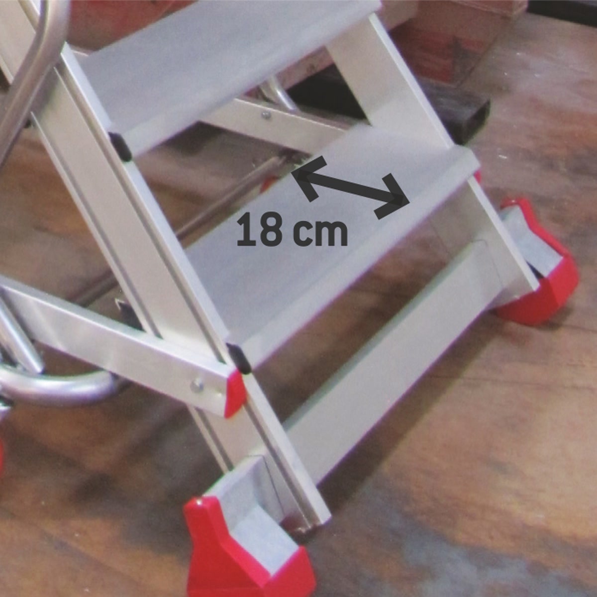 Open stair ladder with double handrail Faraone SG 50.1 - Photo 72138