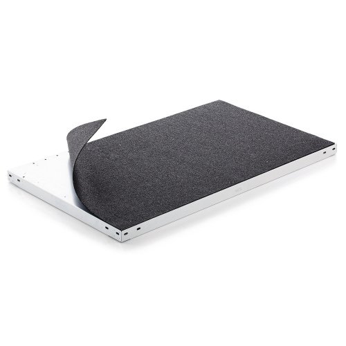 Antiskid rubber mat, 600 mm deep