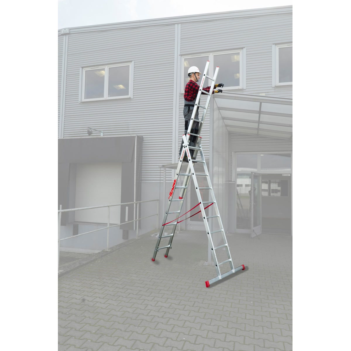 Three-section multi-purpose ladder Faraone AK - Photo 72012