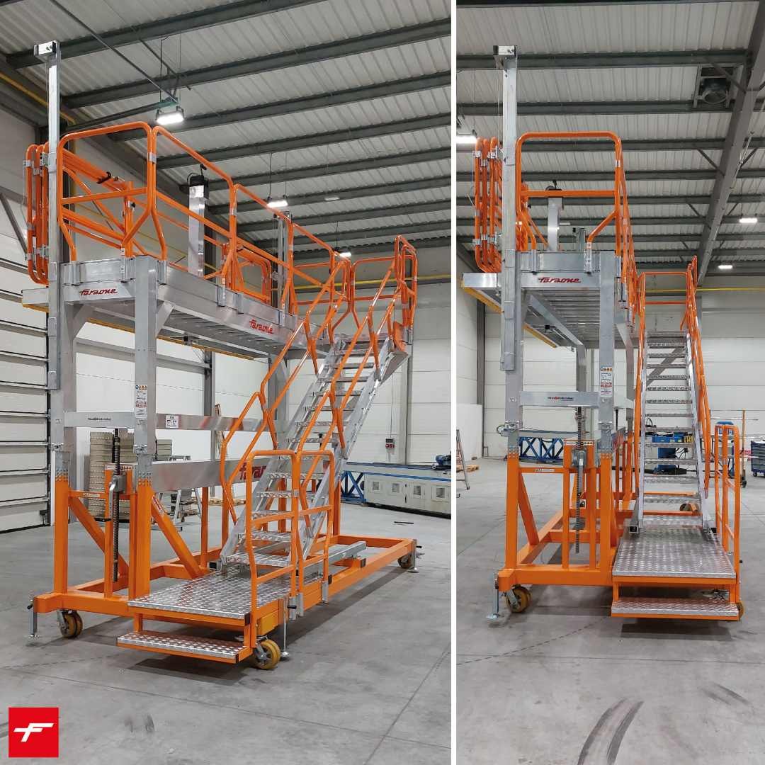 Mobile working platform for bus and tram maintenance Faraone KZ283 - Photo 72334