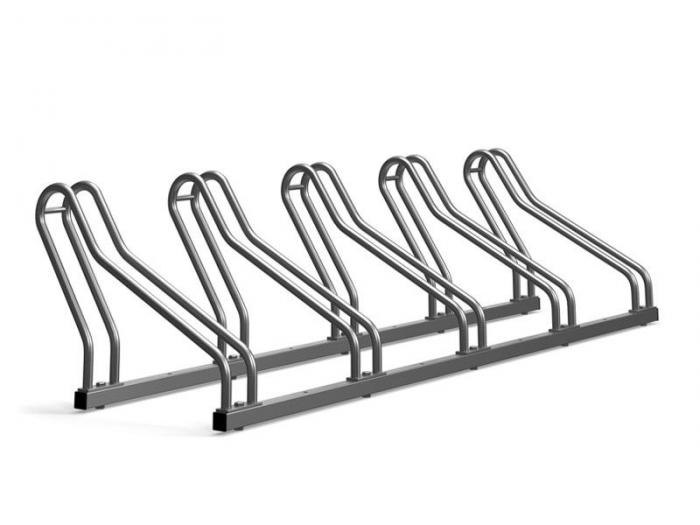 Cross-5 bike rack