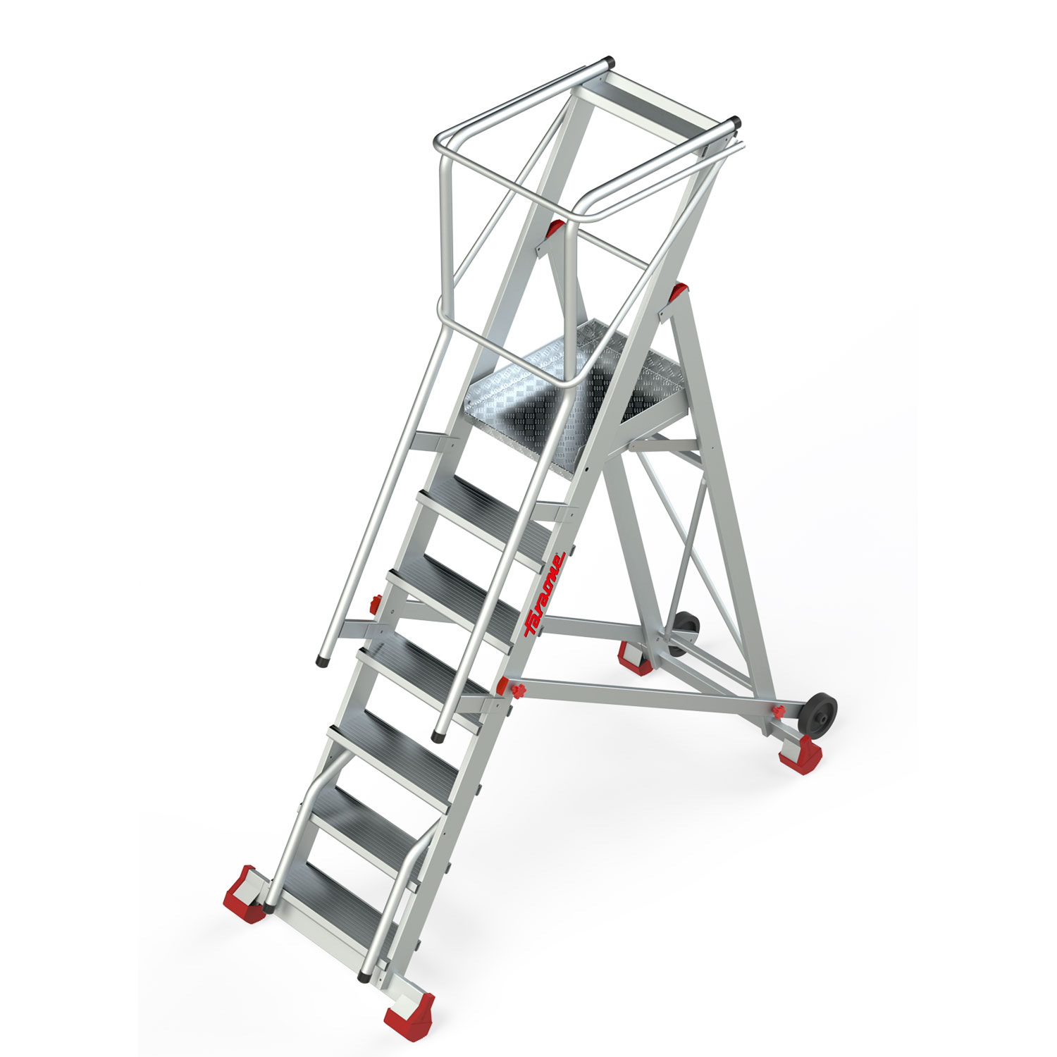 Faraone SMT — Noliktavas platforma ar kāpnēm - Fotoattēls 70699