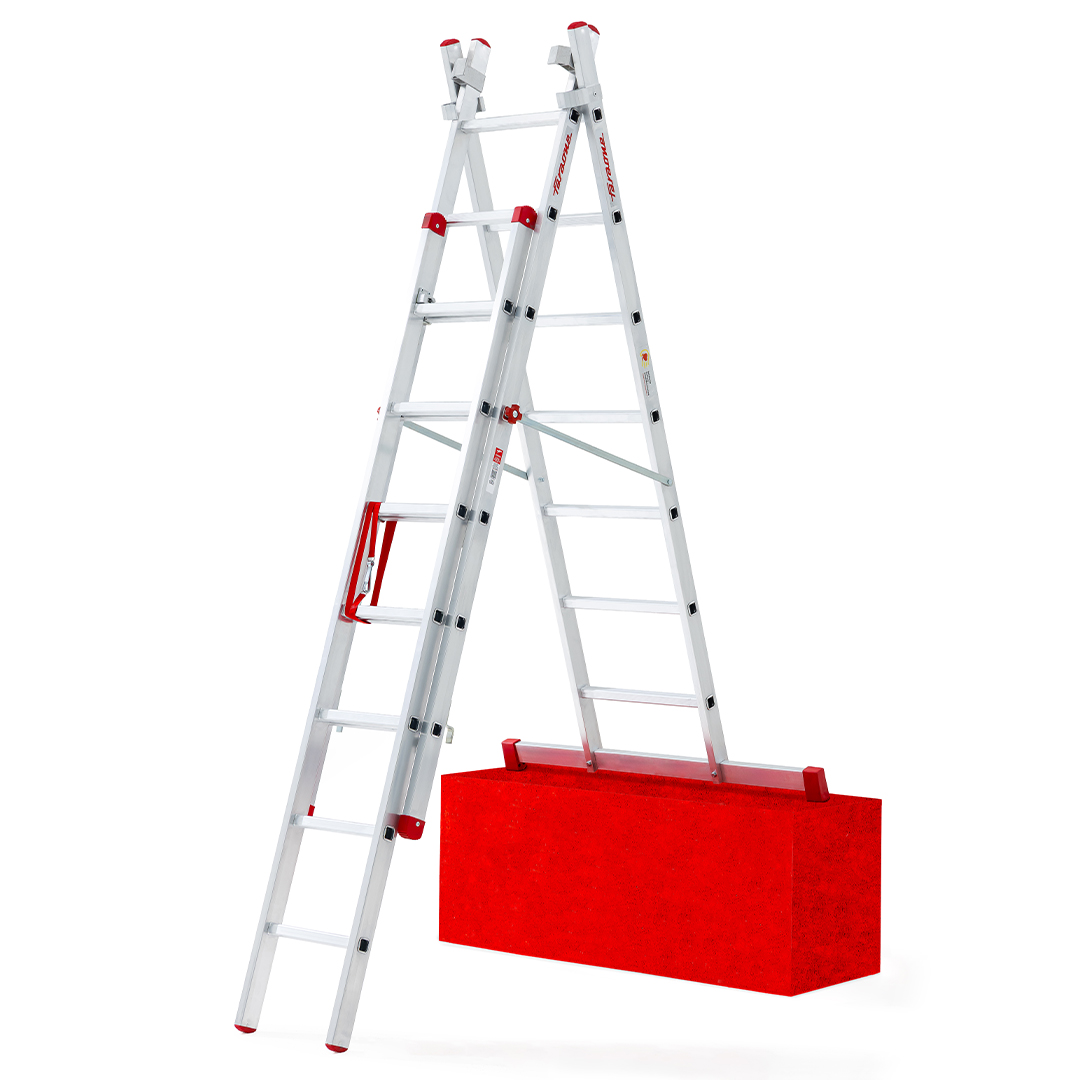 Faraone AK.SC for stairs use — Triple ladder - Photo 70648