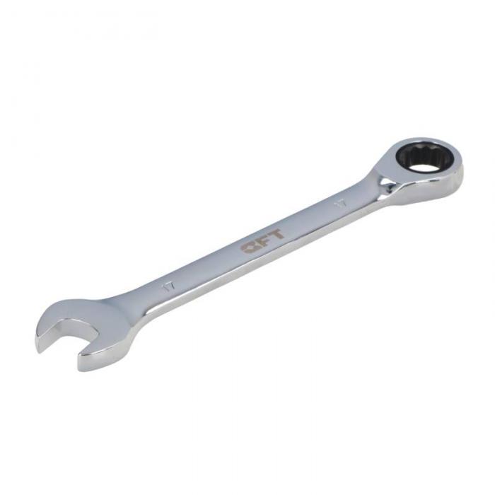 FASTER TOOLS Combination spanner with ratchet 17
