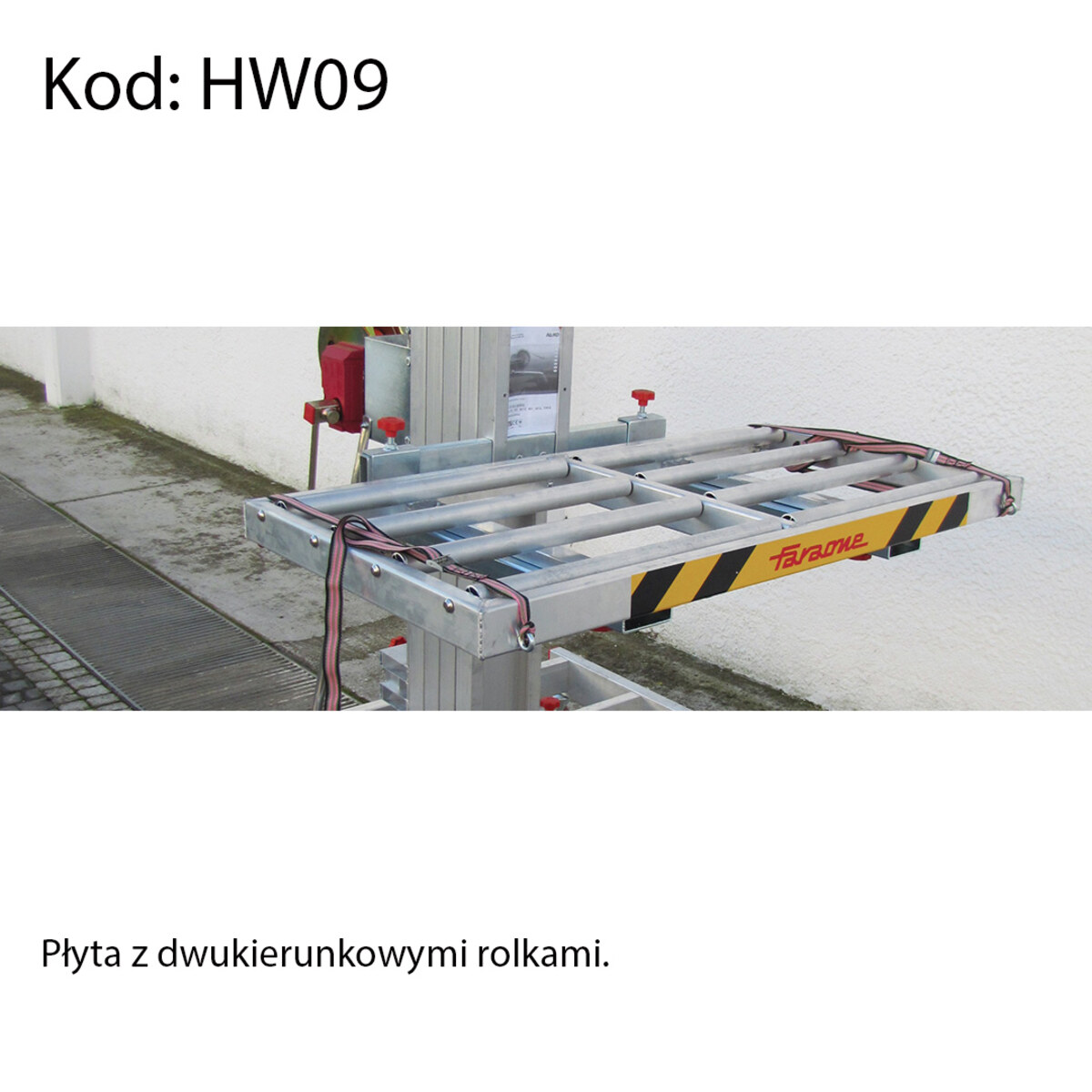 Alumīnija materiālu pacēlājs 150 kg Faraone HWLIGHT - Fotoattēls 72546