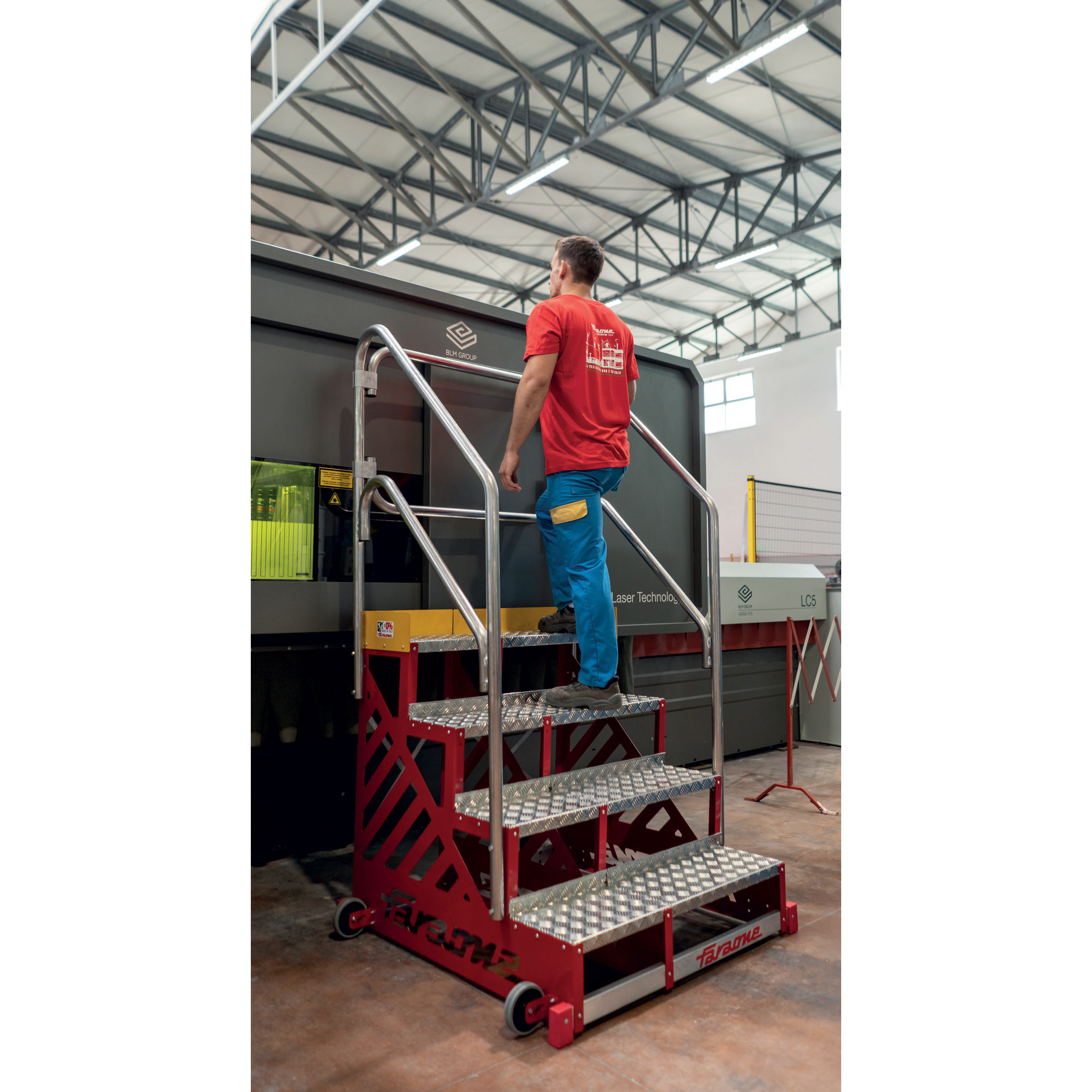 Faraone SGA SYSTEM — Scala System platforma ar kāpnēm - Fotoattēls 70750