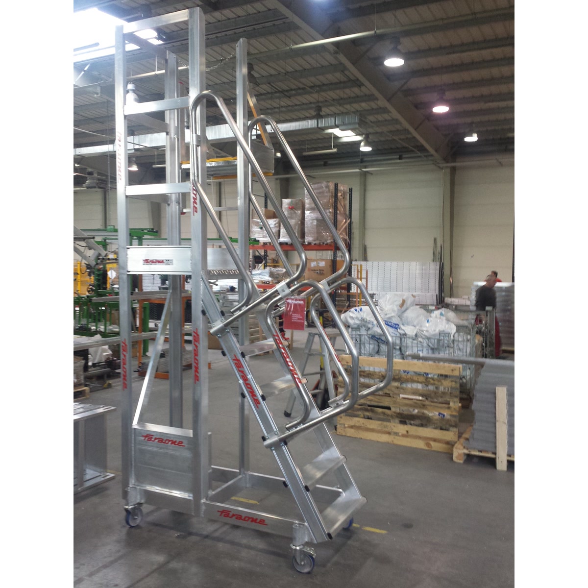 Scala System ladder with hanging platform Faraone SB 60 - Photo 72125