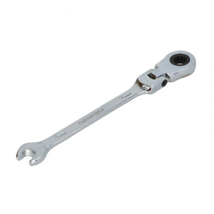 FASTER TOOLS Articulated ratchet combination spanner 8