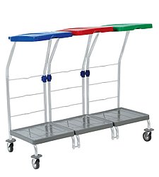 Mobile triple-stand 3x70 l.