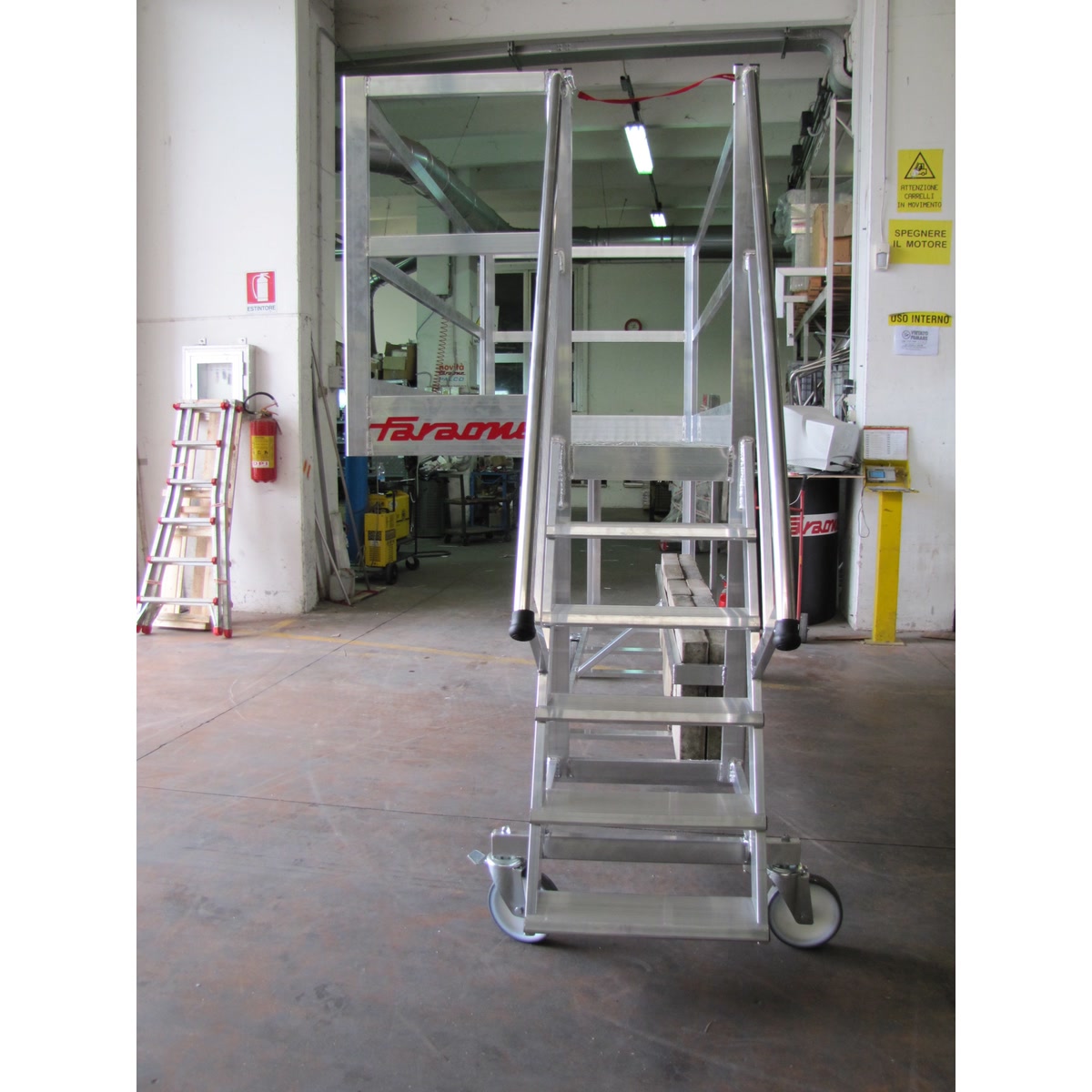 Scala System ladder with hanging platform Faraone SB 60 - Photo 72123