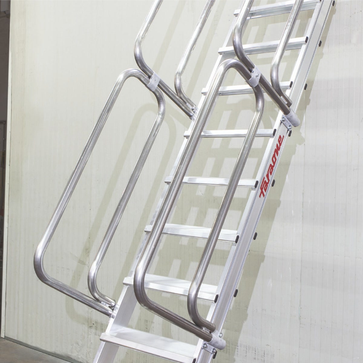 Open stair ladder with double handrail Faraone SG 50.1 - Photo 72137