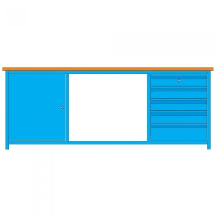 Work table 2000x700 mm