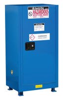 8612287-Justrite Compac Hazmat safety cabinet 45 l, self-closing doors
