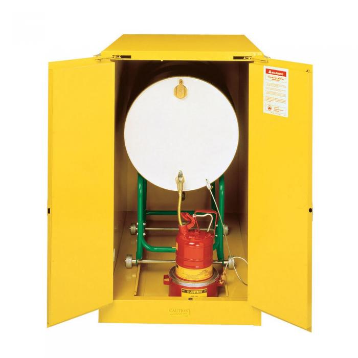 89-HD-Sure-Grip® EX Horizontal Drum Safety Cabinet-Justrite Sure-Grip® EX Horizontal Drum Safety Cab