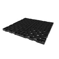 TTS-ShedGrid®-Checkers ShedGrid pagrindas automobilių stoginėms, pastogėms ir šiltnamiams 500 x 500