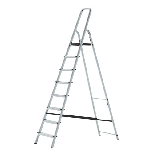 Aluminium stepladder