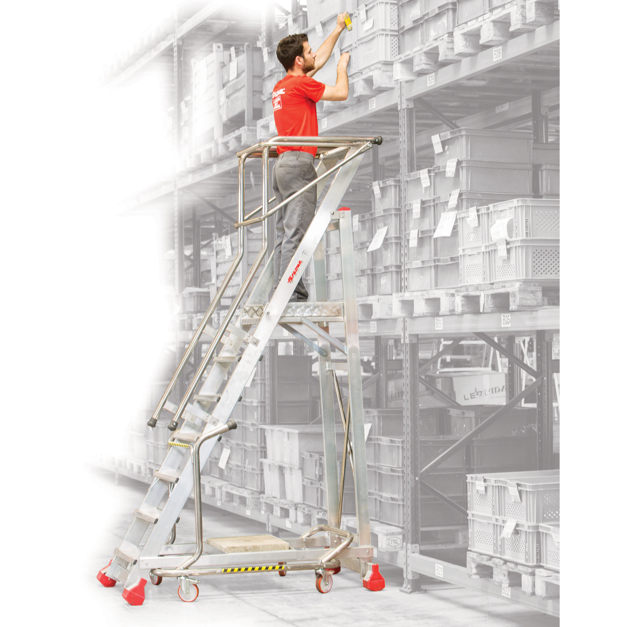 Faraone MFTS — Noliktavas platforma ar kāpnēm - Fotoattēls 70673