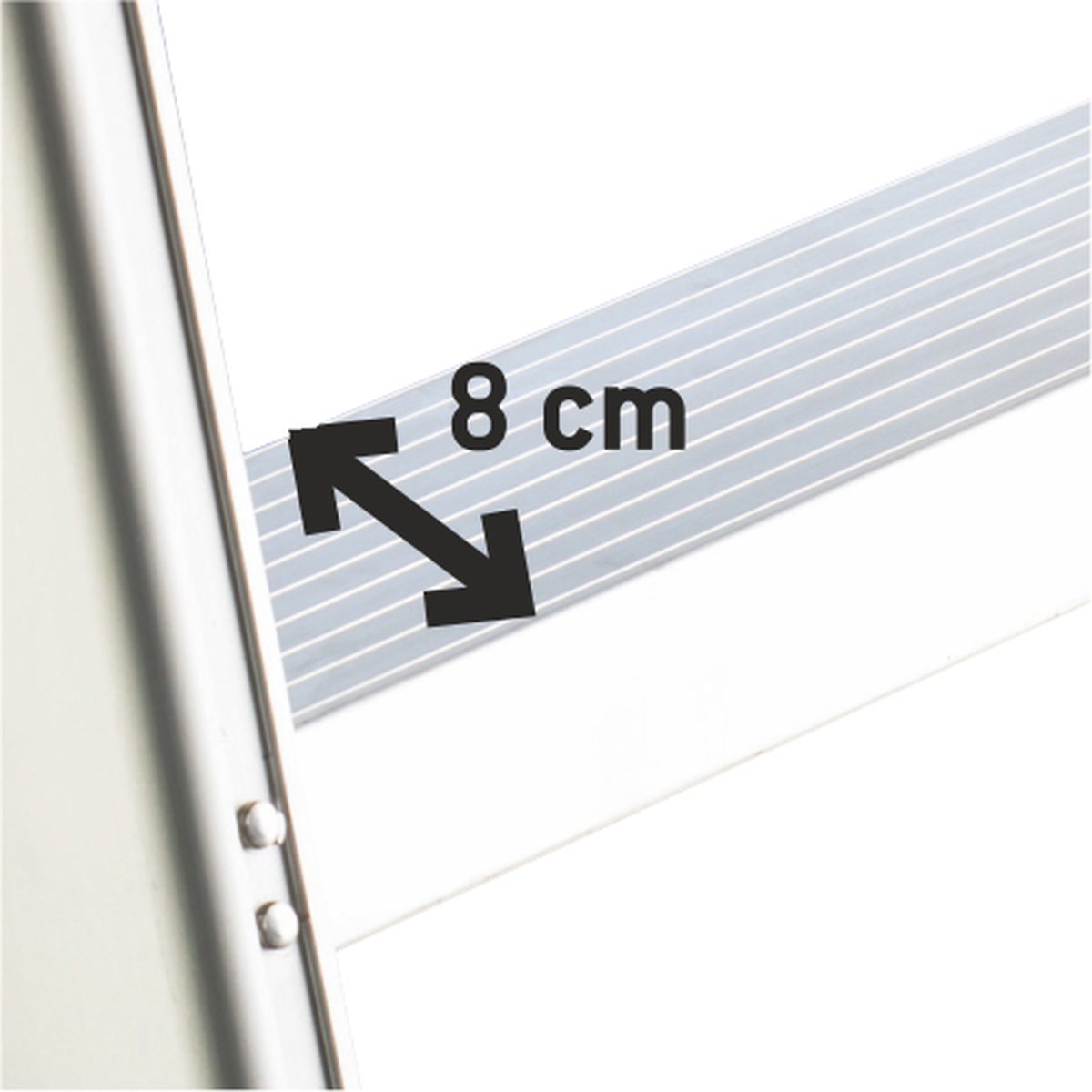 Professional aluminium platform step ladder Faraone LADY - Photo 72085