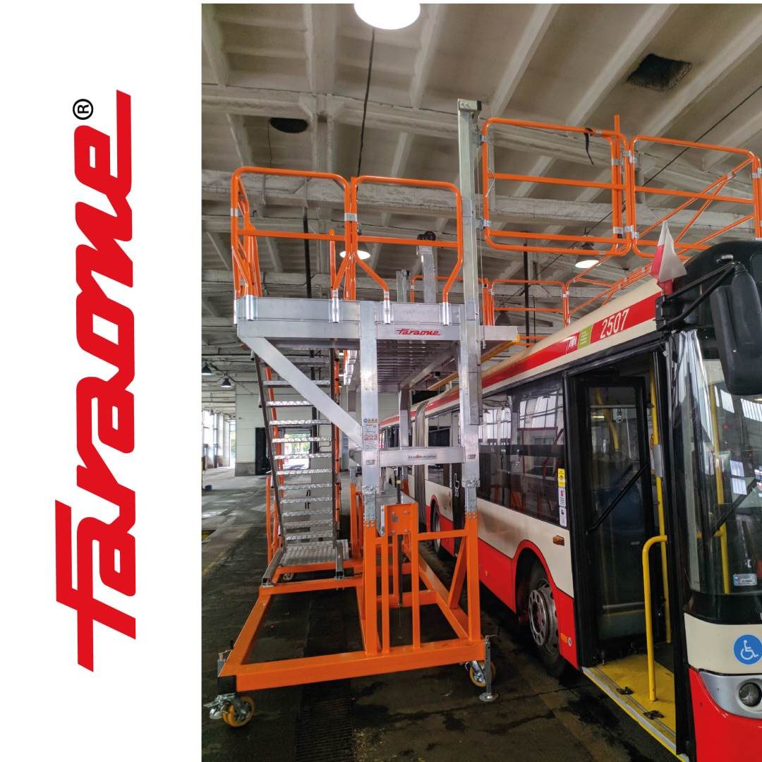 Mobile working platform for bus and tram maintenance Faraone KZ283 - Photo 72333