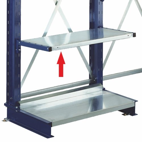 Shelves between arms 1300 x 500 mm