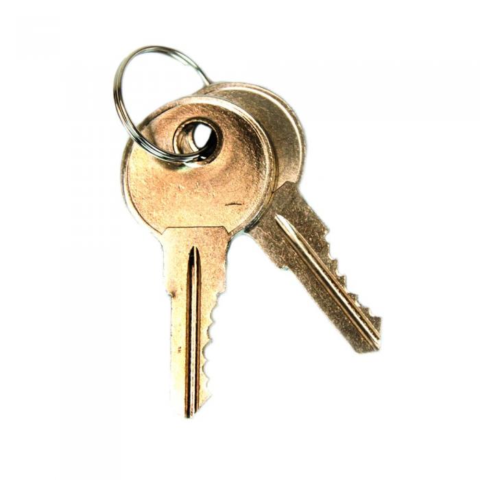 25998-Replacement Keys for Sure-Grip® EX Safety Cabinet Paddle Handles-Justrite Replacement Keys for