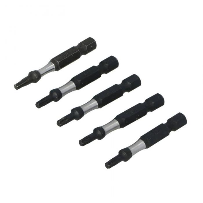 Биты ударные DRAUMET TORX T15 50мм S2 5шт.