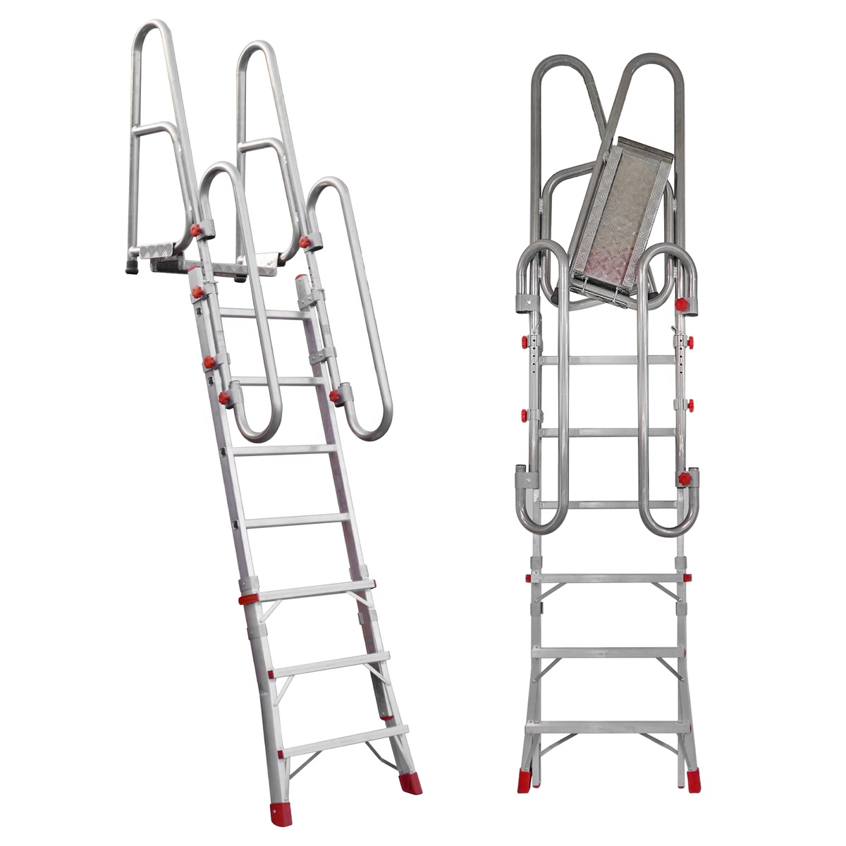 Folding truck ladder with platform Faraone SCRT - Photo 71934