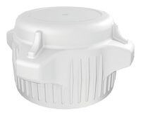 12852-Крышка Carboy, 53 мм, с закрытым верхом, упаковка из 2 штук - юстрит желтый