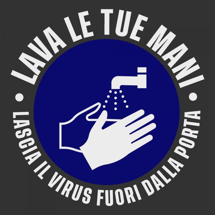 170W-Déco Design™ Washable COVID-19 Wash Hands-Notrax Wash Hands mat.