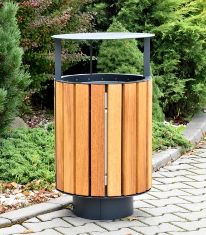 Ovāls grozs ar jumtiņu 53 L - Fotoattēls 68191