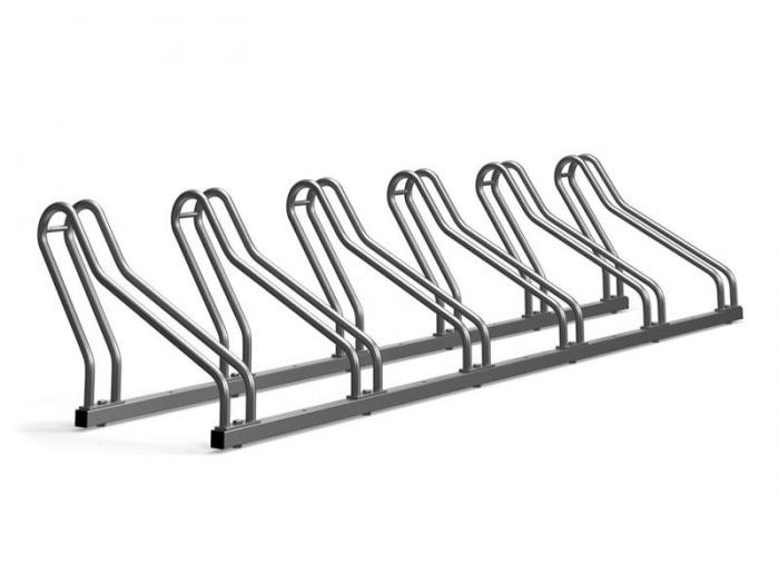 Cross-6 bike rack