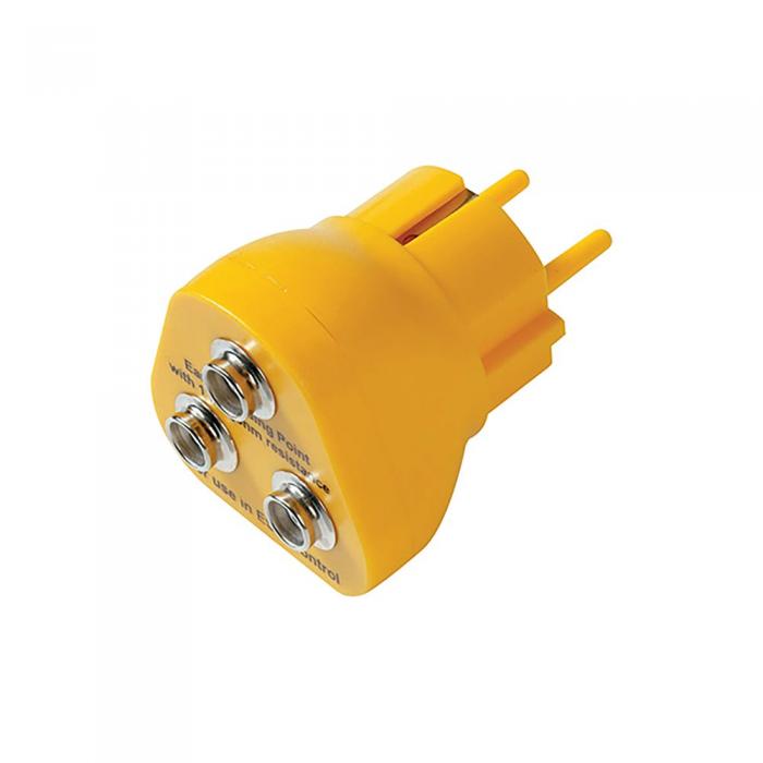 054-ESD Earth Bonding Plug-Notrax Earth bounding plug 0 Yellow
