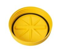 1600SLLD-Screw-On Lid Replacement for 1600SL Plastic Drum-Eagle Yellow - Photo 67847