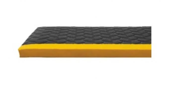419-Diamond Sof-Tred™-Notrax Dyna-Shield™ layer with non-directional "deck plate" pattern