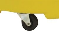1613C-Dolly Casters, Set of 5-Eagle Black
