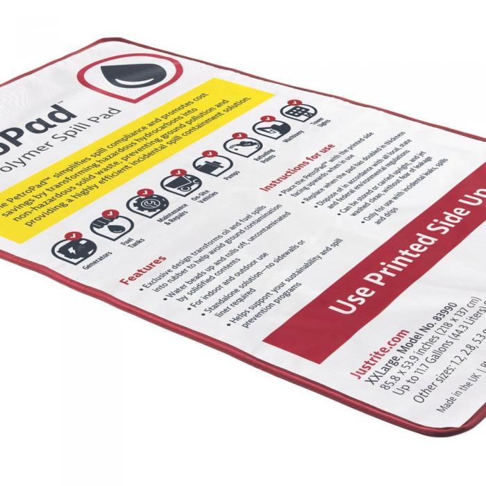 8398-PetroPad-Justrite   White
