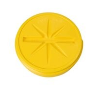 1600SLLD-Screw-On Lid Replacement for 1600SL Plastic Drum-Eagle Yellow - Photo 67846
