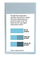 26-HDC-Hydrocarbon Detection Strips-Justrite Blue - Photo 67984