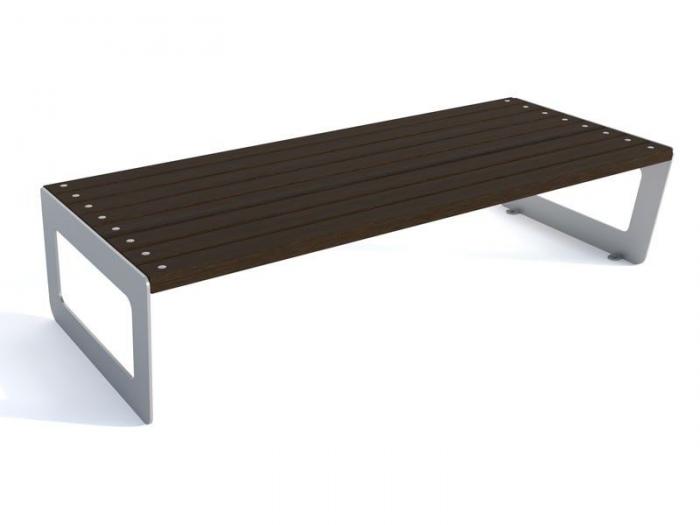 Double endo bench 182 x 80 x 45 cm